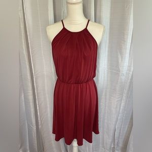 Alya Burgundy Dress ❤️